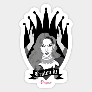 Detox Crown it from Drag Race Sticker